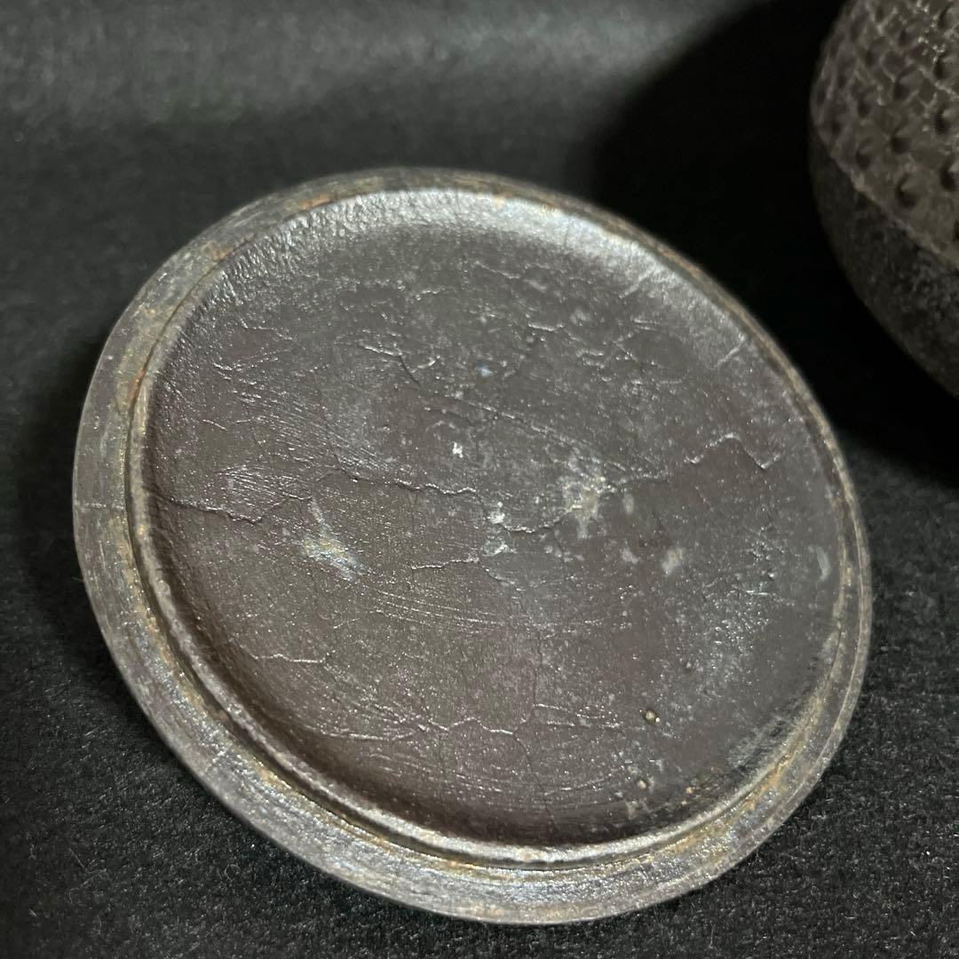 【F】南部鉄瓶　茶道　道具