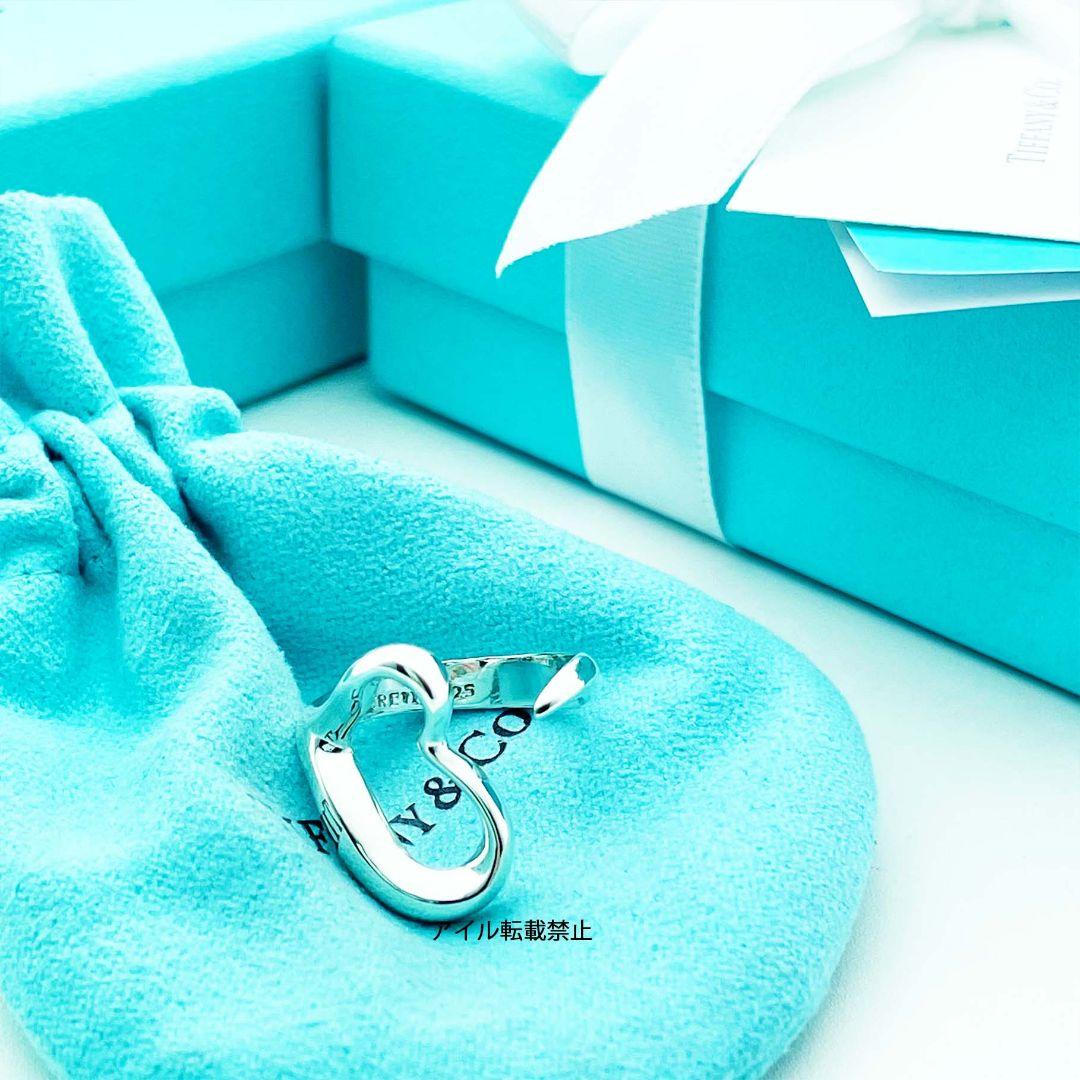 新品 ギフト包装 ティファニー オープンハートリング 11号