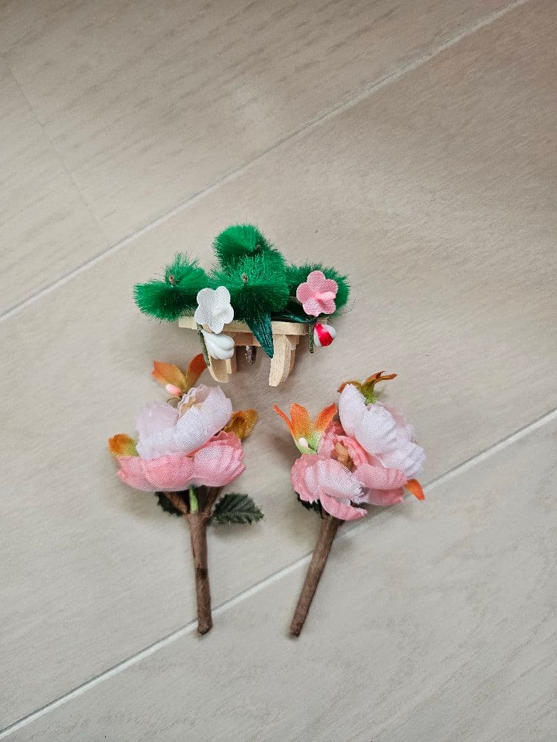 最終大幅値下げ！おひな様　収納 三段 五人飾り　中古　送料負担します！