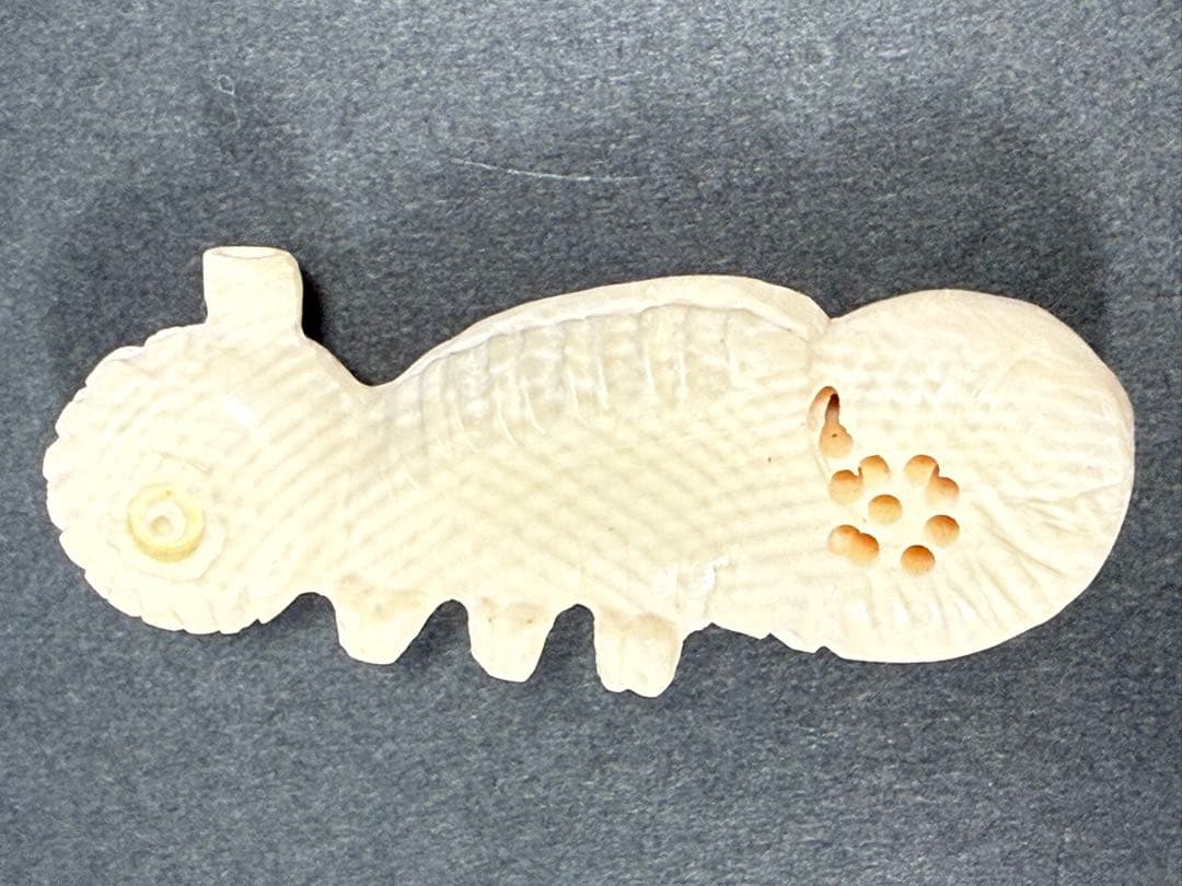 天然素材 牙 マンモス 重さ13.6g提げ物 開運 根付 検古民芸 アンティーク