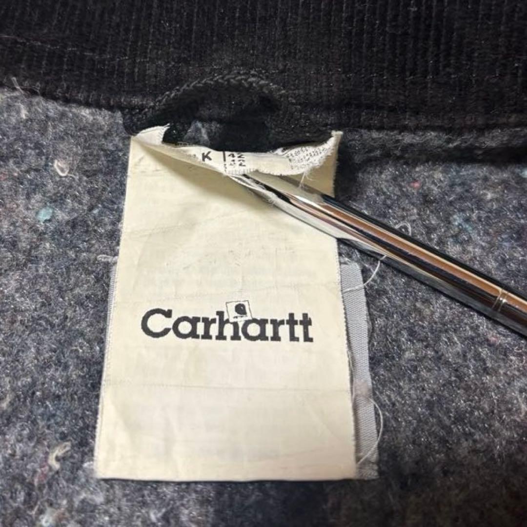 【レア】 Carhartt デトロイトジャケット 刺繍 ブラック 42 J01