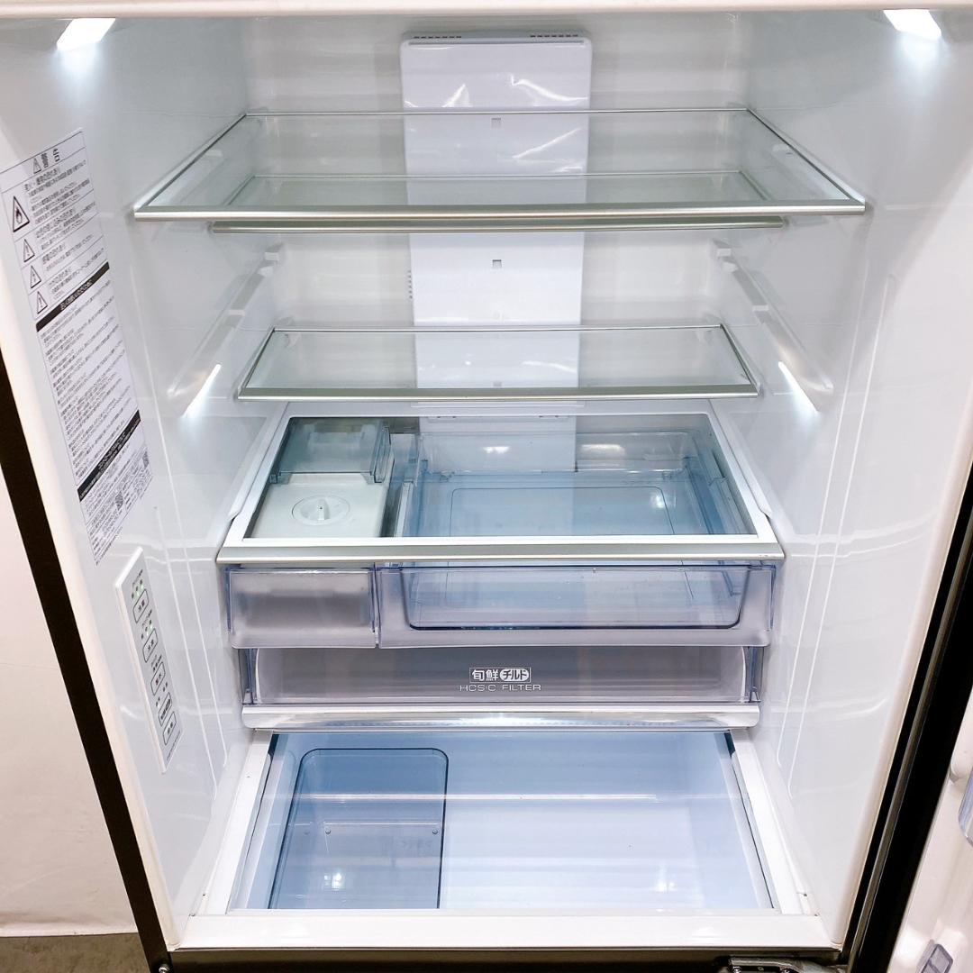 2020年製　AQUA ノンフロン冷凍冷蔵庫 AQR-V43J(S) 430L