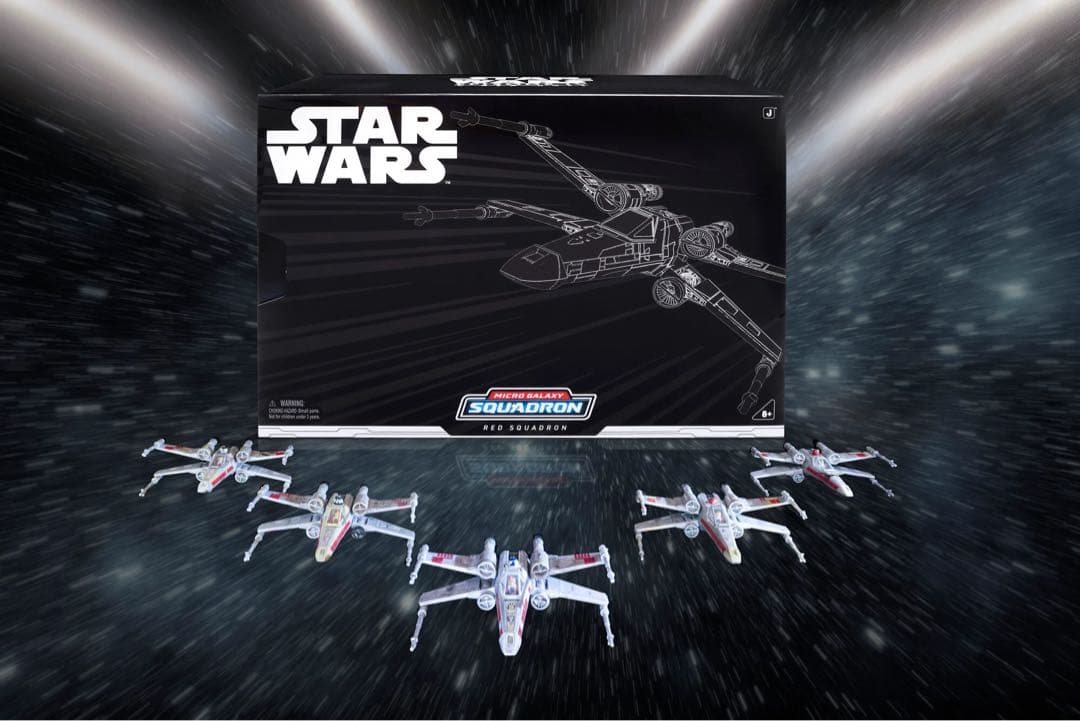 STAR WARS Micro Galaxy Squadron レッド中隊セット