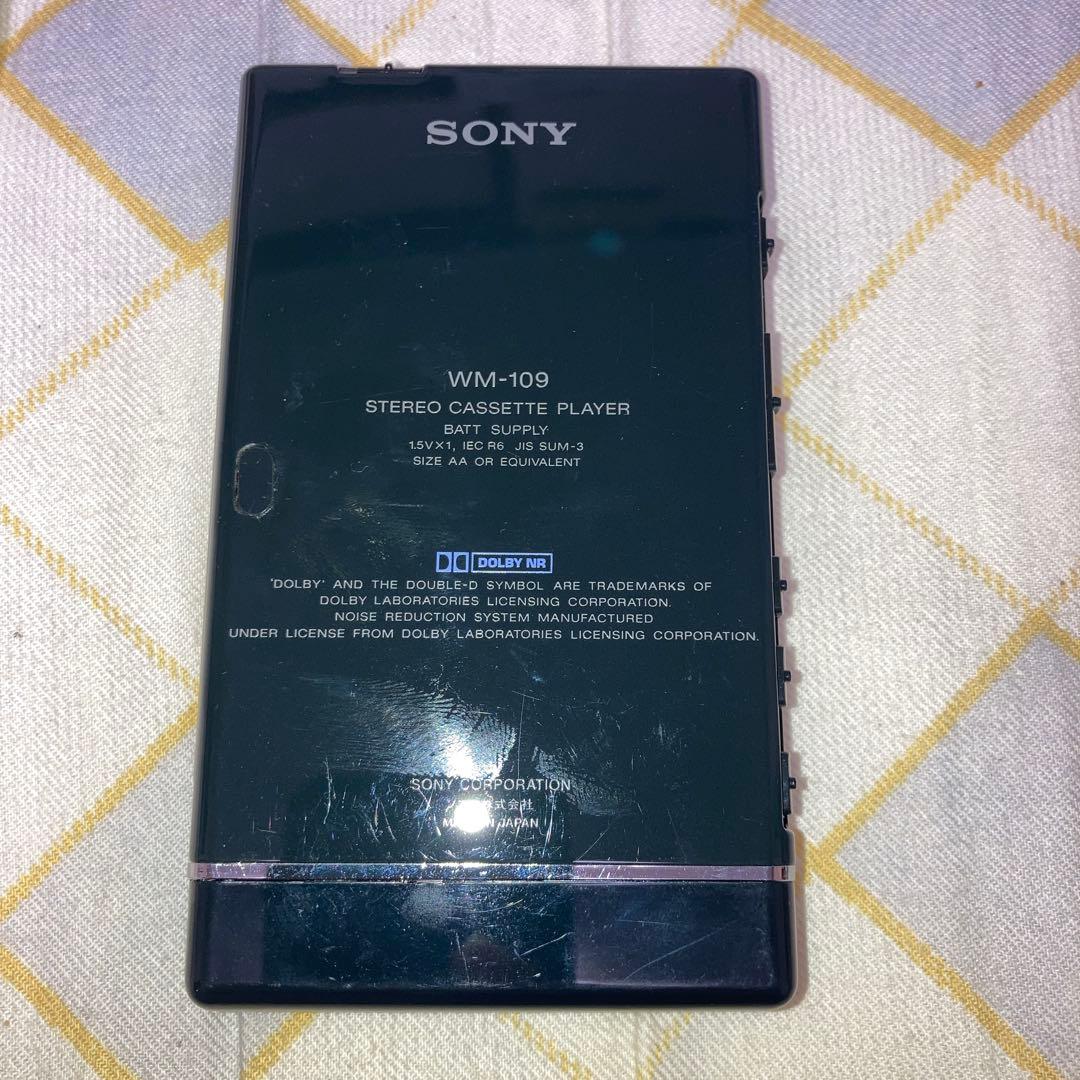 SONY WM-109 ウォークマン ジャンク 要修理　要価格交渉