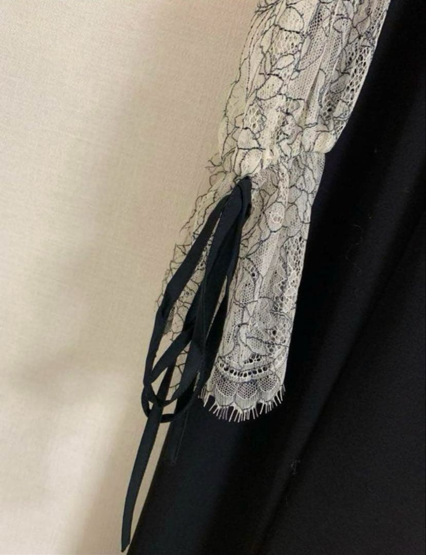 SNIDEL レースボレロデコルテオープンワンピース