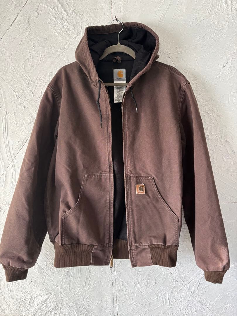 カーハート アクティブジャケット J208ダークブラウンM
