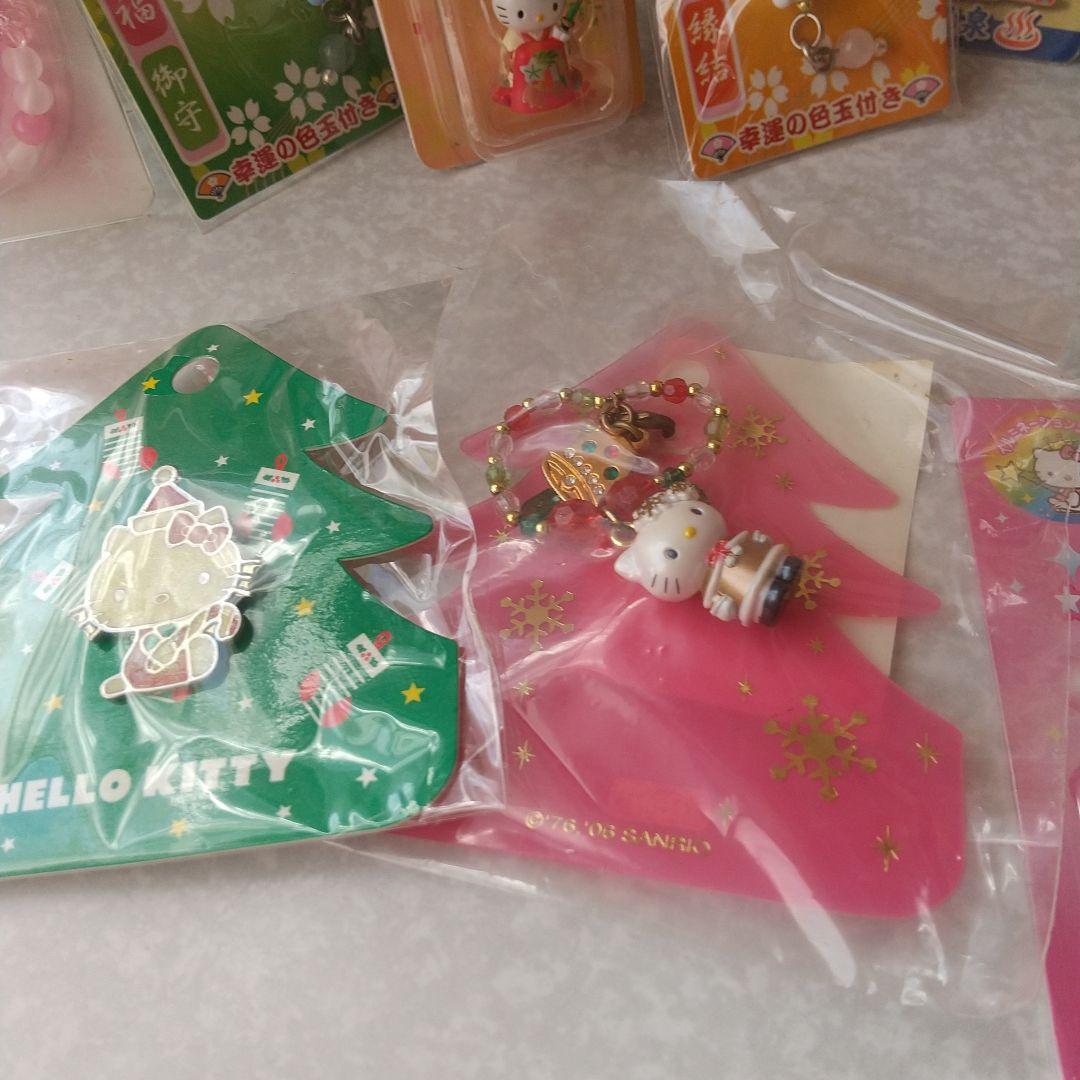 ハローキティ キー根付け&ストラップ
