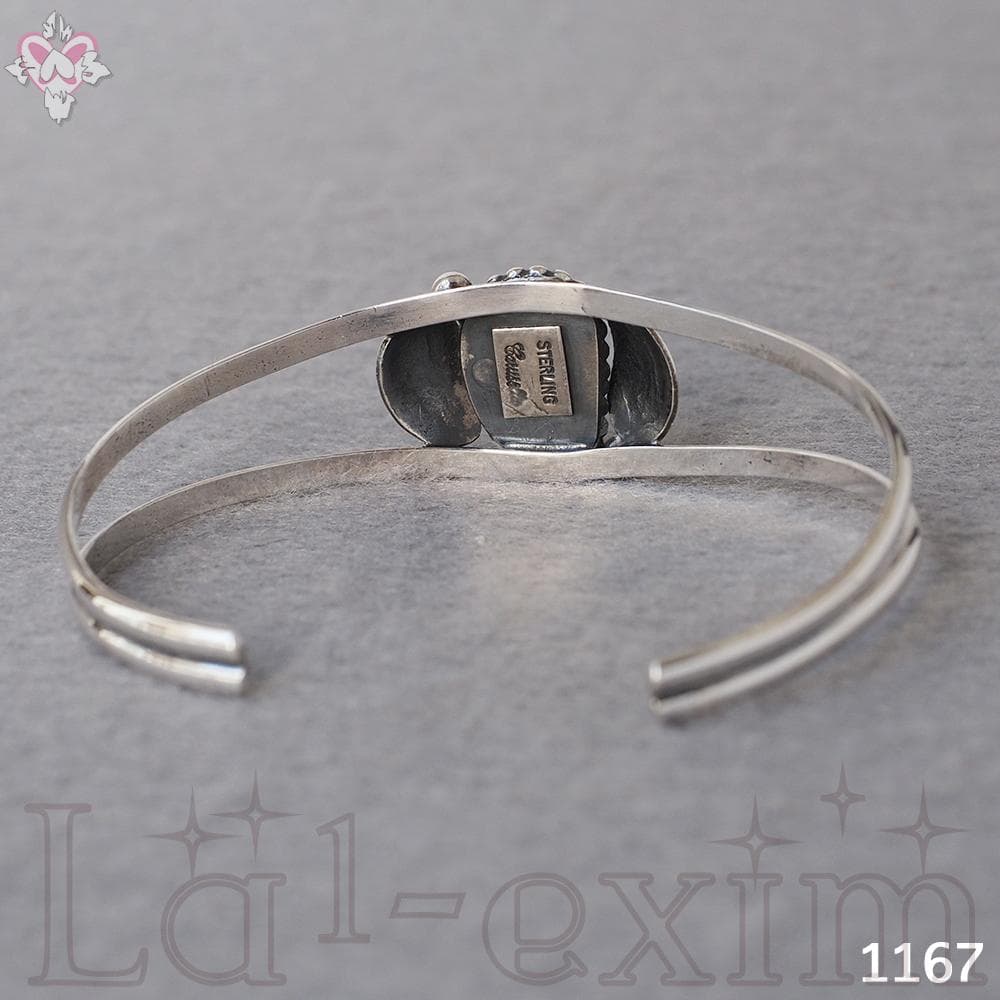 大粒 ナゲット ターコイズ インディアンジュエリー ナバホ族 シルバー バングル