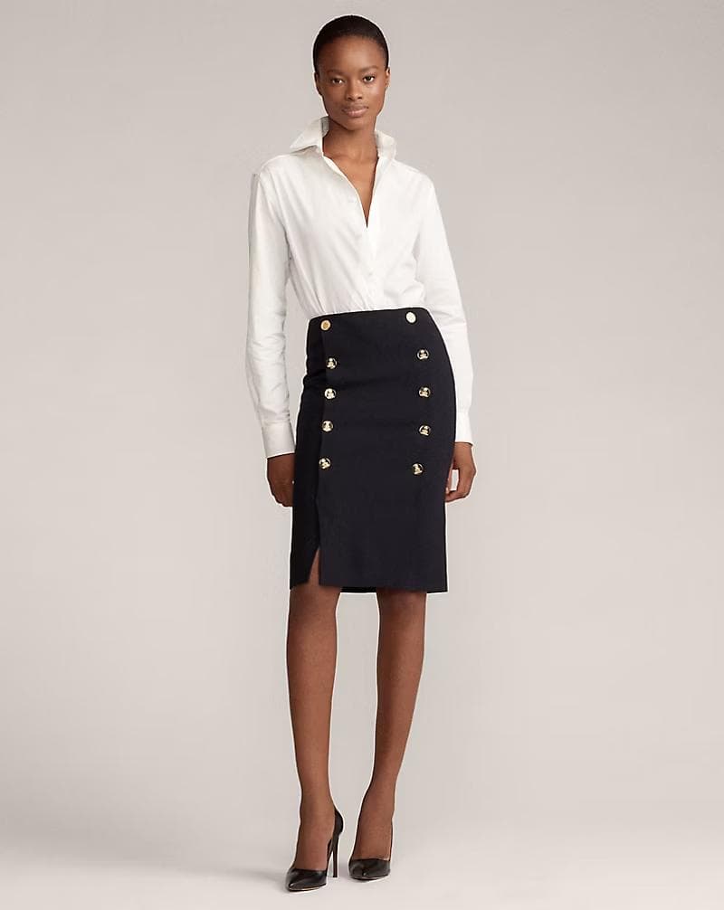 極美品 ラルフローレン パープルレーベル 21AW Ophelie スカート 0