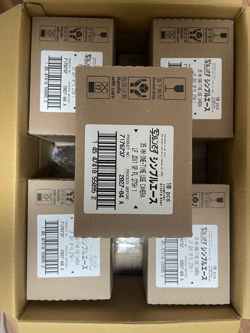 【新品未使用】FUJIFILM 写ルンです 27枚撮影　(x50個)