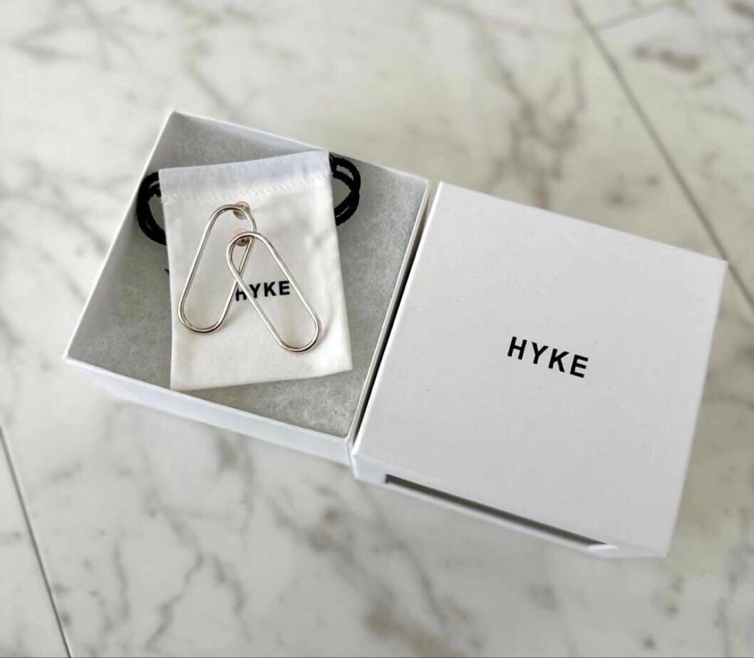 HYKE シルバー　ピアス