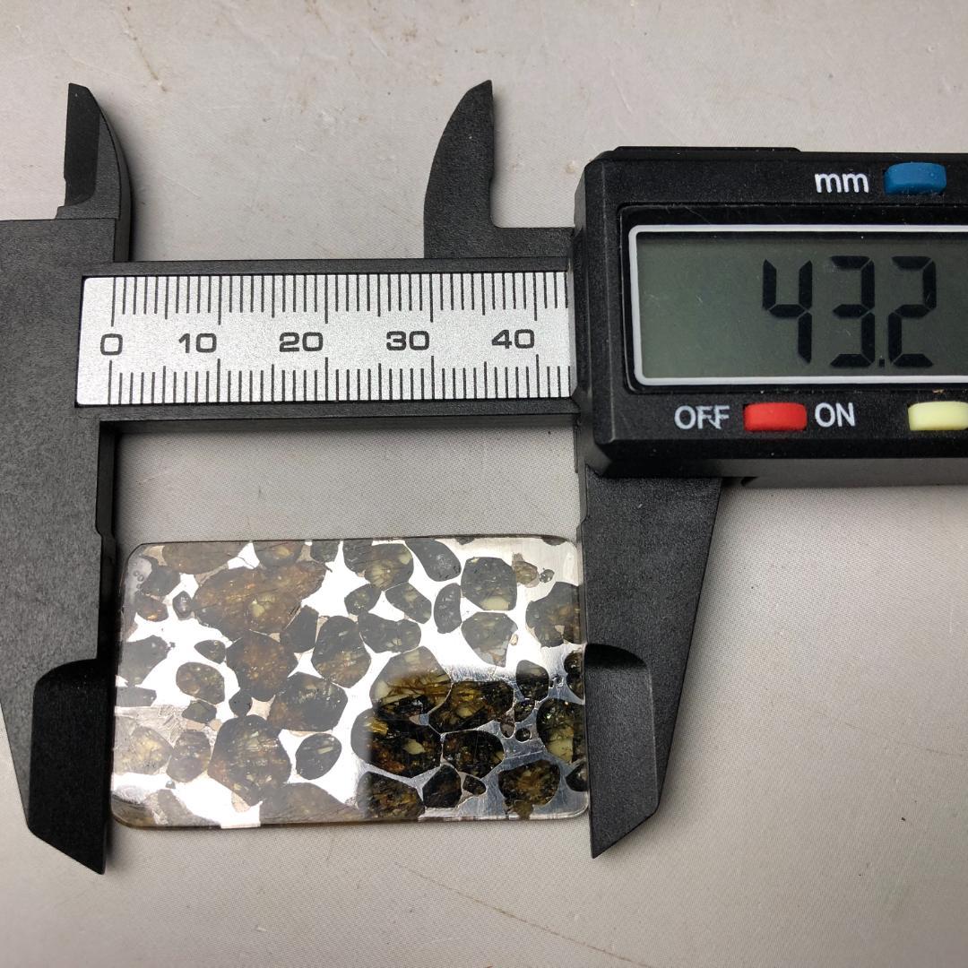 パラサイト隕石 隕石　石鉄隕石　セリコ隕石 美品　重さ約6ｇ　ケース付き