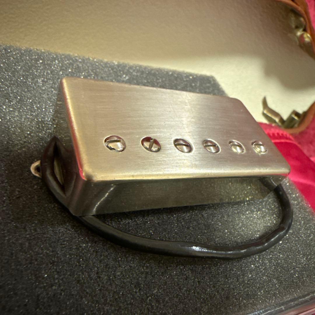 ギター SUHR Thornbucker Bridge 50mm Raw Nickel