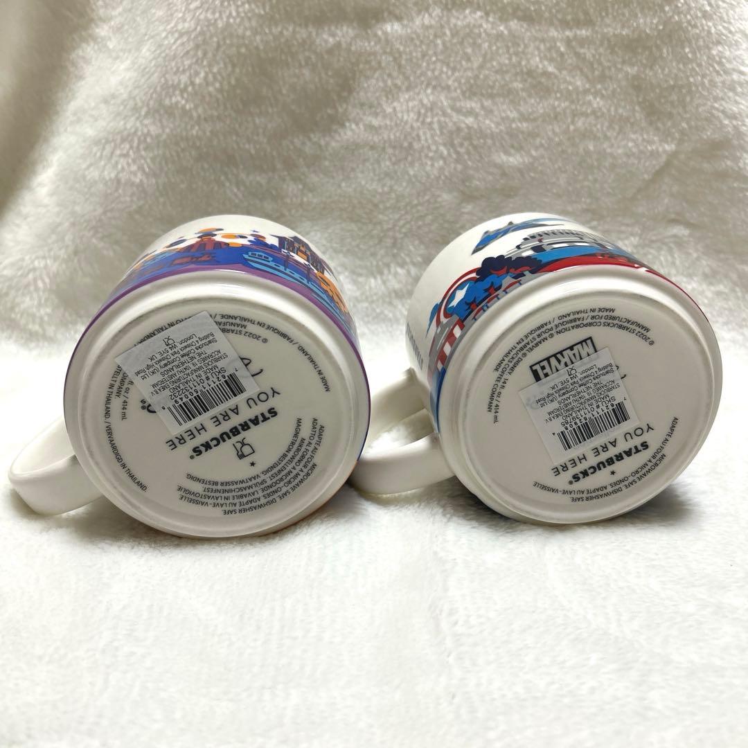 スターバックス ディズニーランド　アベンジャーズ　パリ マグカップ　箱無し