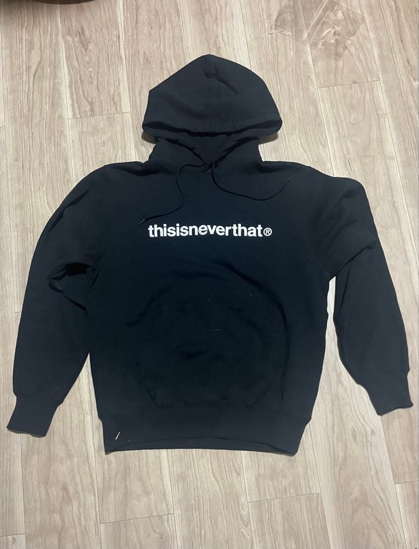 thisisneverthat ブラックパーカー