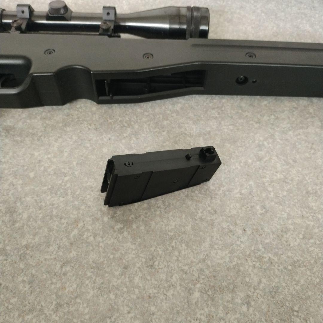 クラウン　スナイパーライフル ブラック スコープ付きASGK