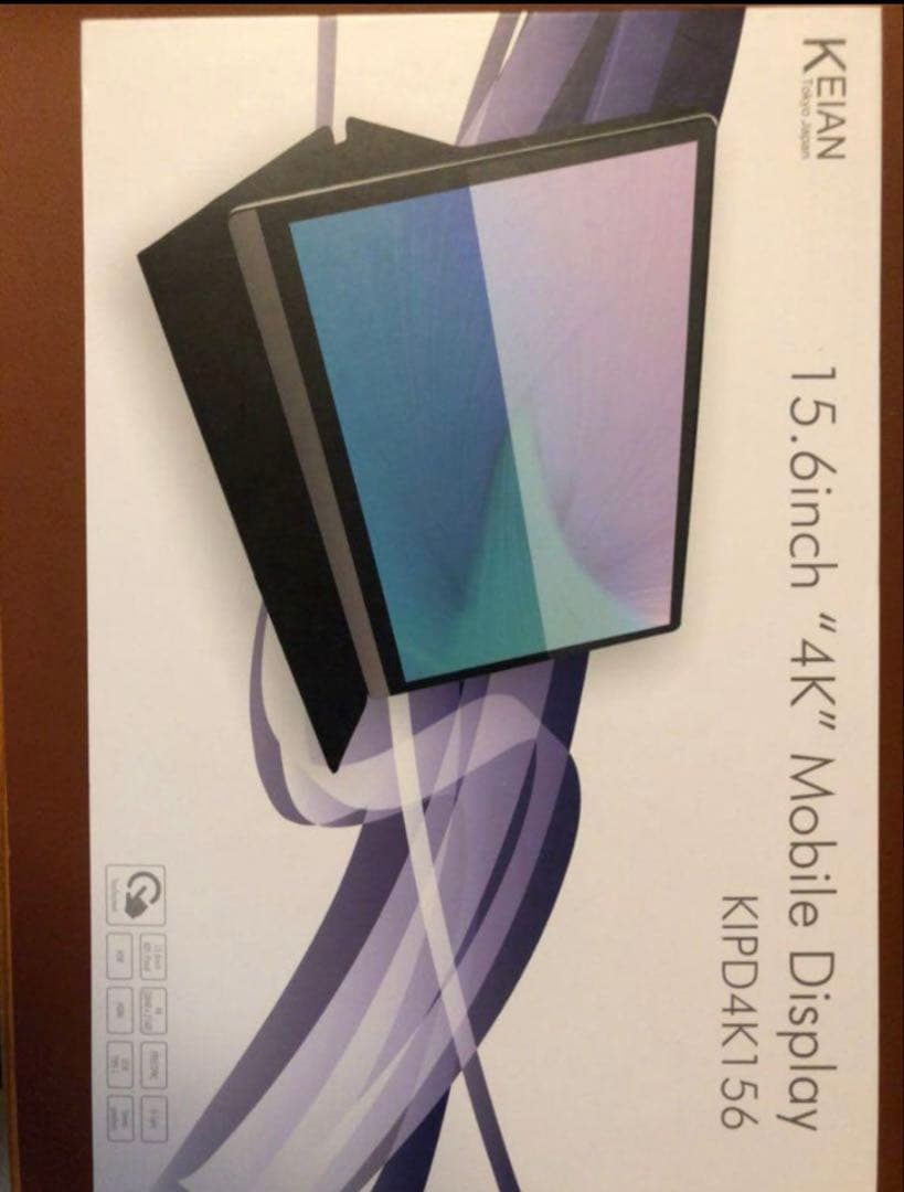 KEAN 15.6インチ 4K モバイルディスプレイ KIPD4K156