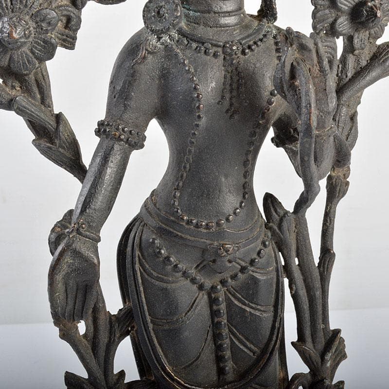 仏教美術　古銅　チベット仏　仏像　置物　M　R4347