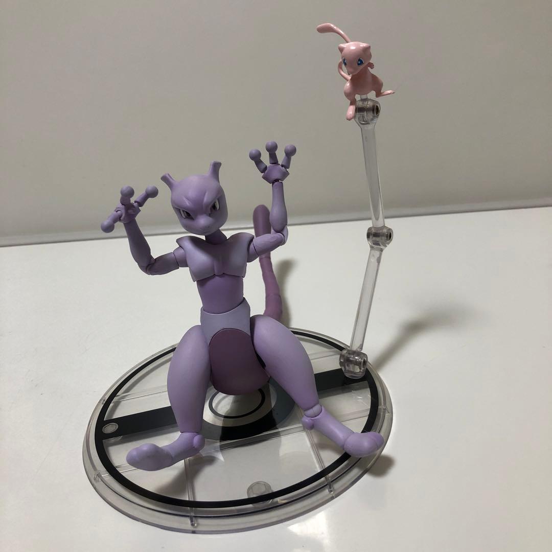 ミュウツー フィギュア 紫色 付属 ミュウ