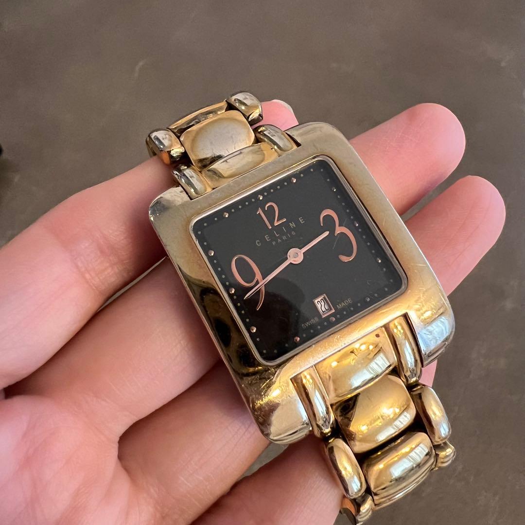 CELINE セリーヌ　CARRE 腕時計