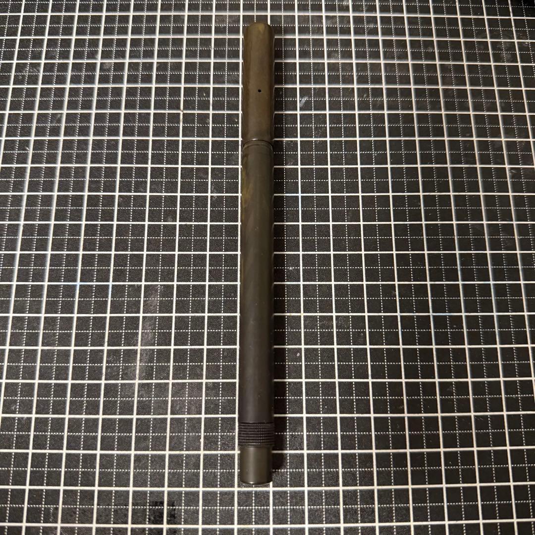 【ジャンク】デラルー 万年筆 エボナイト プランジャー式