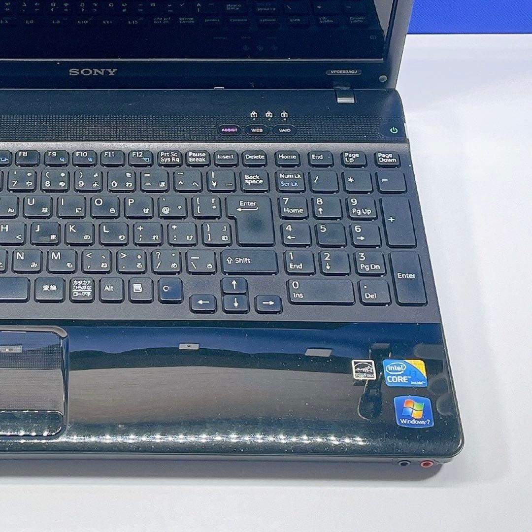 お値引品✨大容量SSD搭載✨VAIO 初期設定済 カメラ付ノートパソコン
