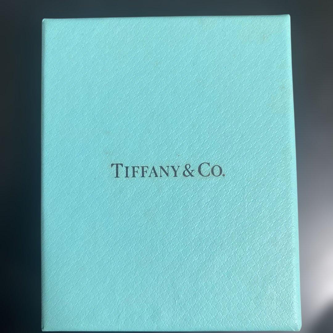 Tiffany オープンハートフープピアス