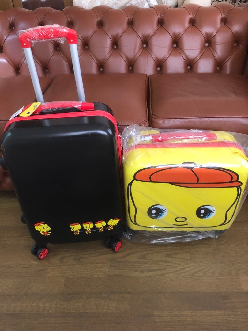 希少♦️フエキくん♦️キャリーバック♦️ブラックM♦️どうぶつのり♦️送料込