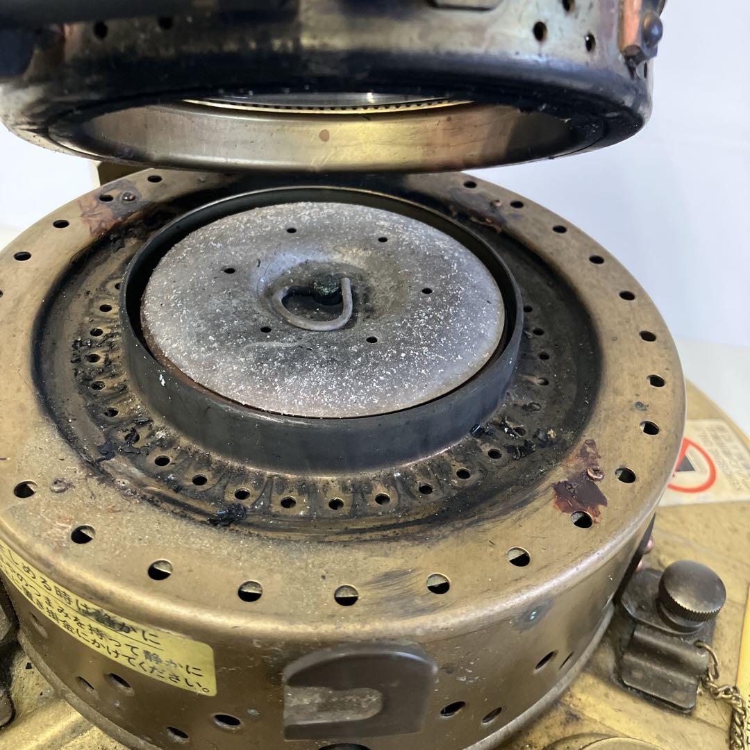 ニッセン（日本船燈）石油ストーブ フリージア IS-3DX レトロ 真鍮製