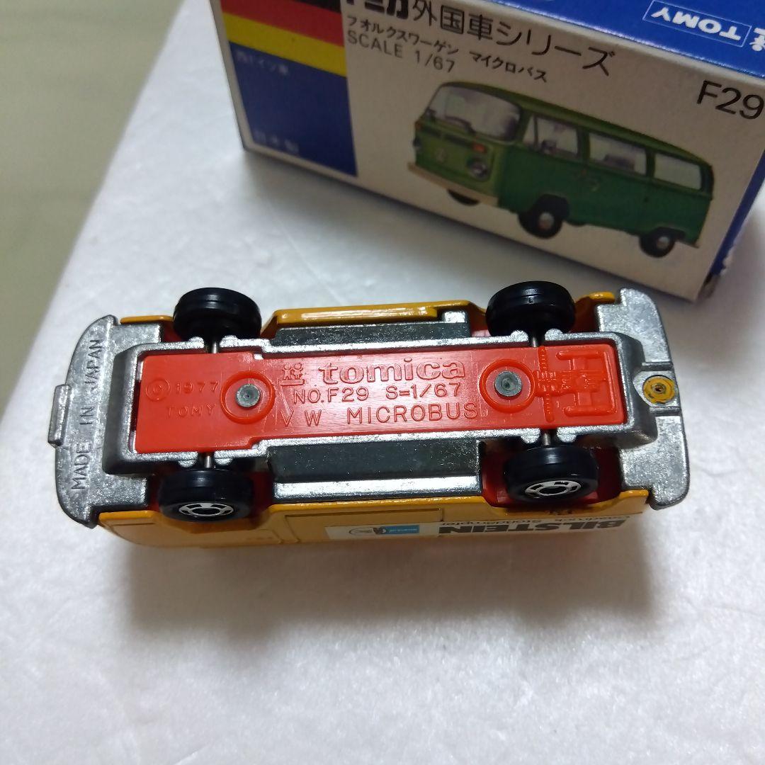 トミカ青箱　フォルクスワーゲン マイクロバス F29（BILSTEINサービス）