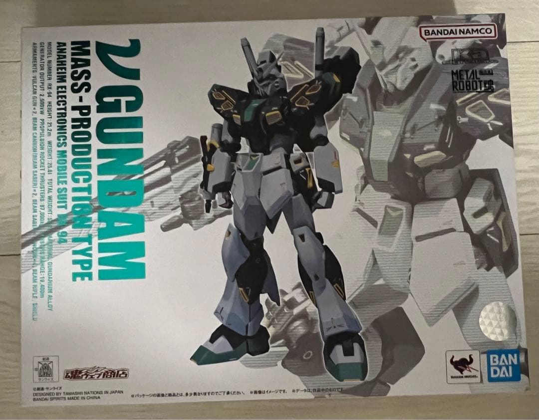 メタルロボット魂 L ROBOT魂 RX-94 量産型νガンダム