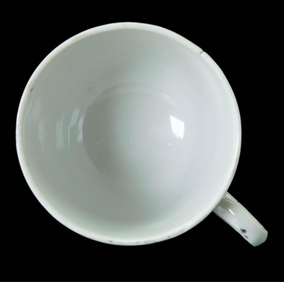 中国古美術品　清の乾隆時代　粉彩人物茶碗セット　ティカップ