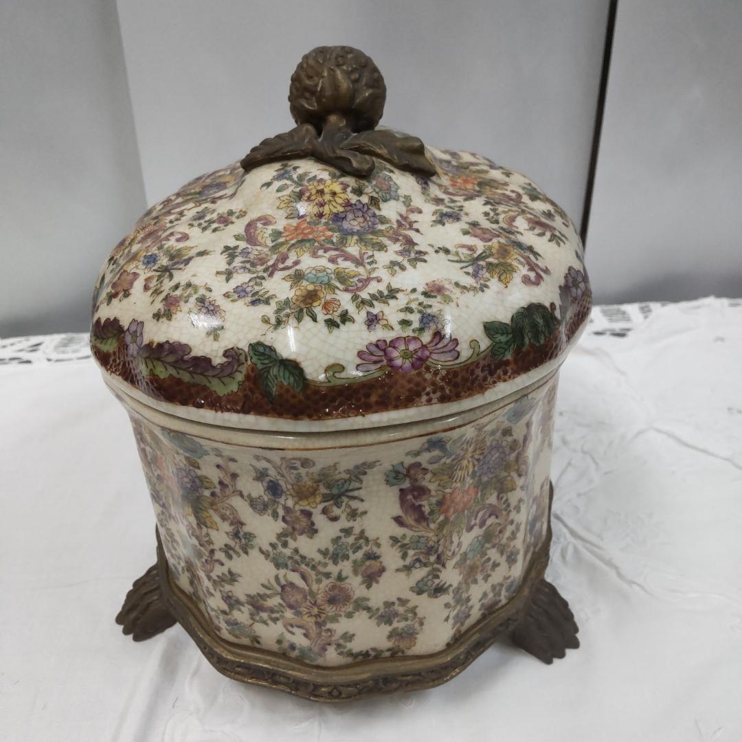 いちご　シノワズリ ボックス オリエンタル インテリア アンティーク モダン