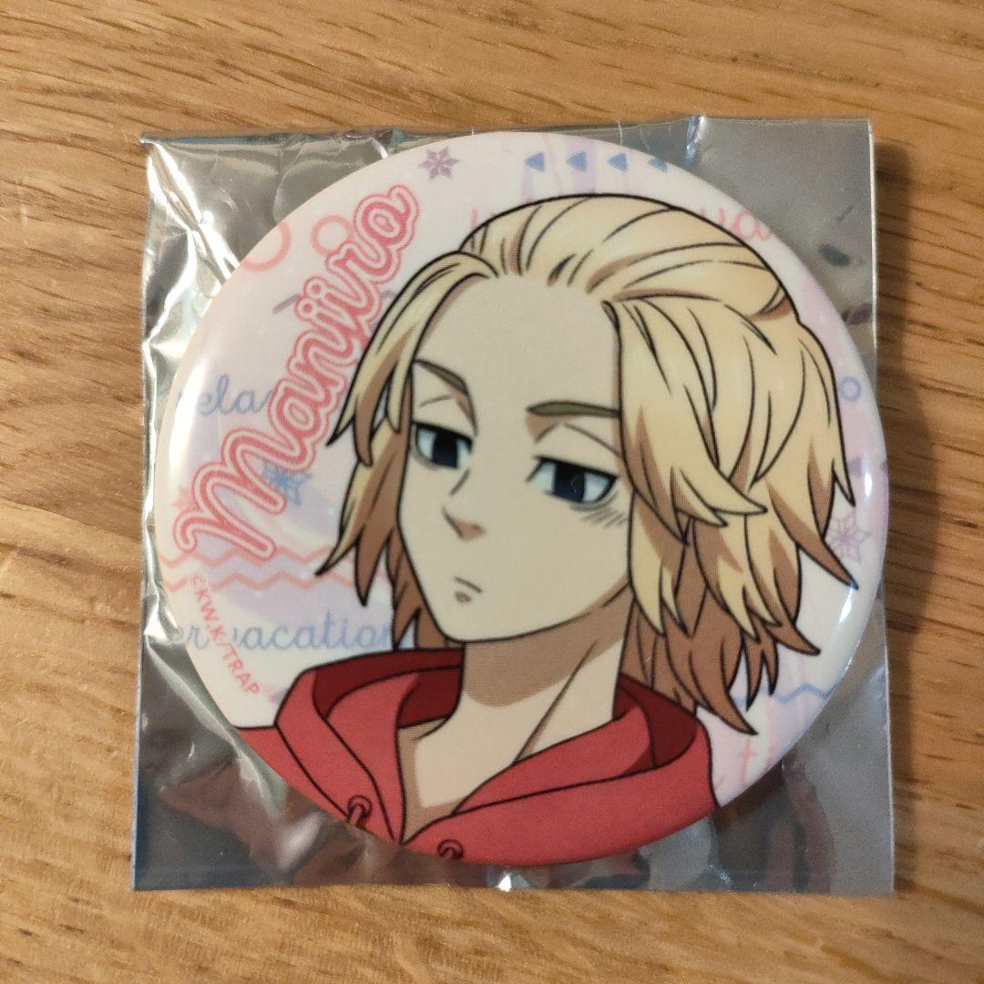 東京リベンジャーズ x アニメイトカフェ 缶バッジ 佐野万次郎