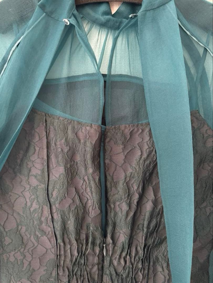 FRAY I.D パーティードレス グリーン