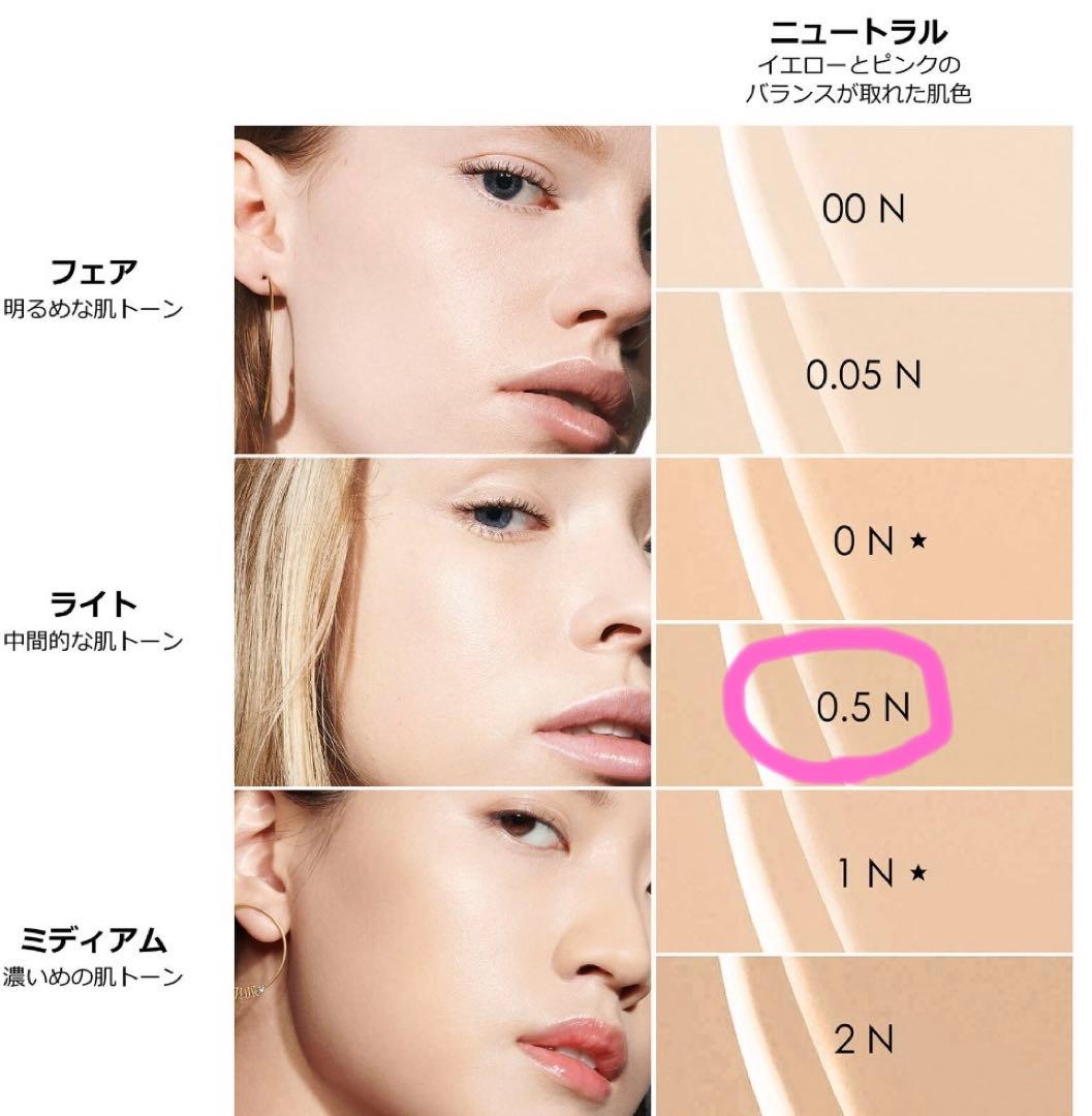 ディオールスキンフォーエヴァー イドラグロウクッション0.5N＋限定ケース
