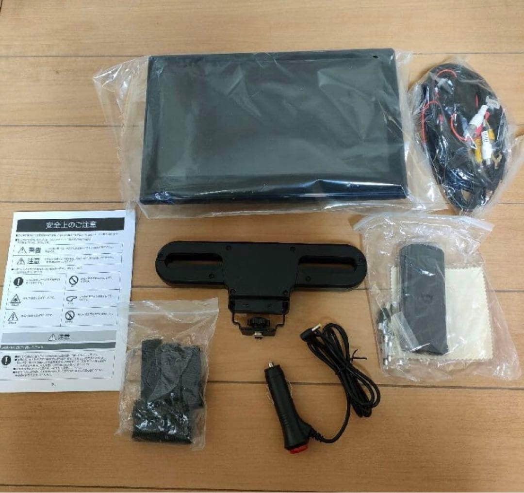 DVDプレイヤー内蔵11.6インチヘッドレストモニター　車載