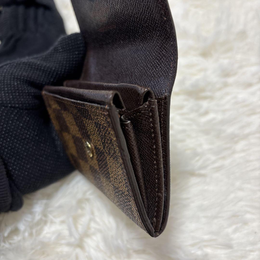 ルイヴィトン ダミエ ケース 小銭入れ 外観美品