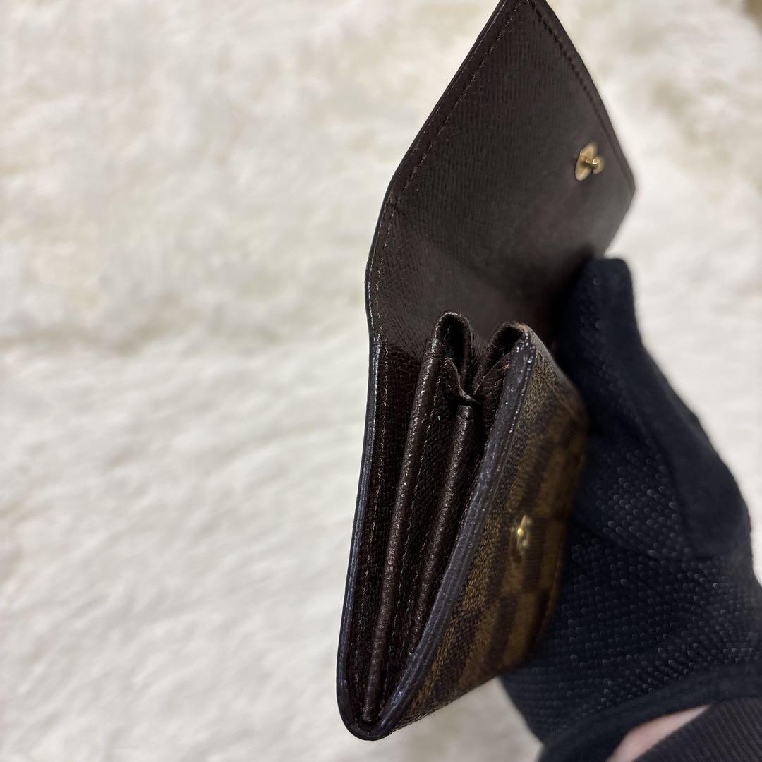 ルイヴィトン ダミエ ケース 小銭入れ 外観美品