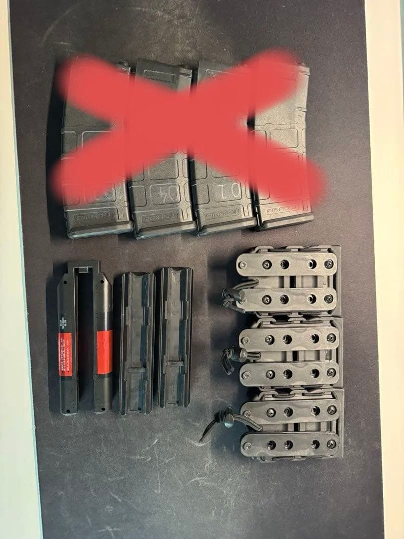 次世代電動ガン　レシーライフル&付属品セット