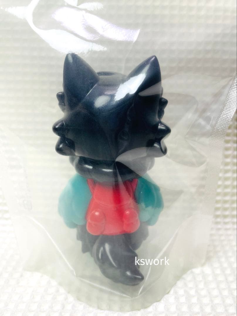 新品未開封　あらいきりこ　おおかみくん　デビルマンver. ソフビ