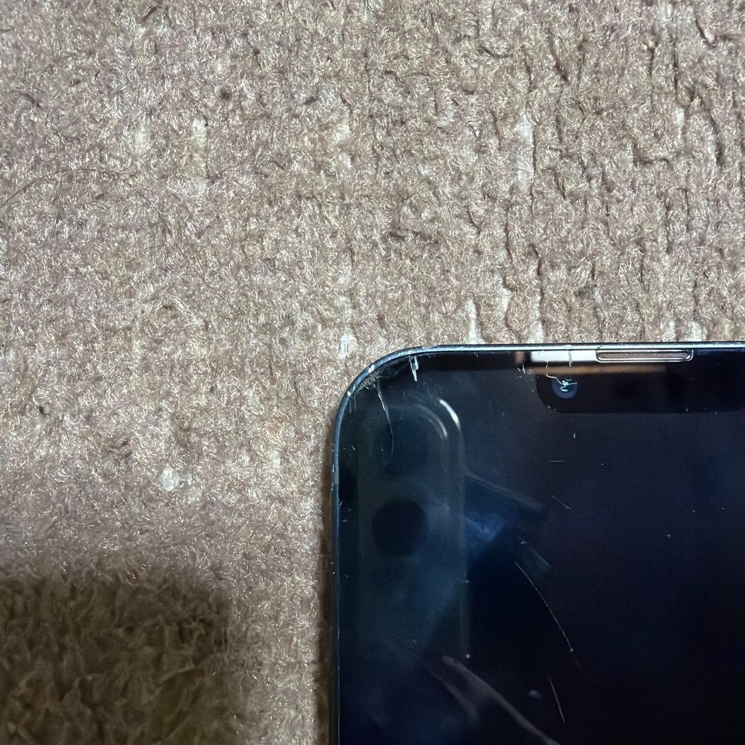 iPhone 14 Plus 256GB - 動作良好 - 画面にひびあり