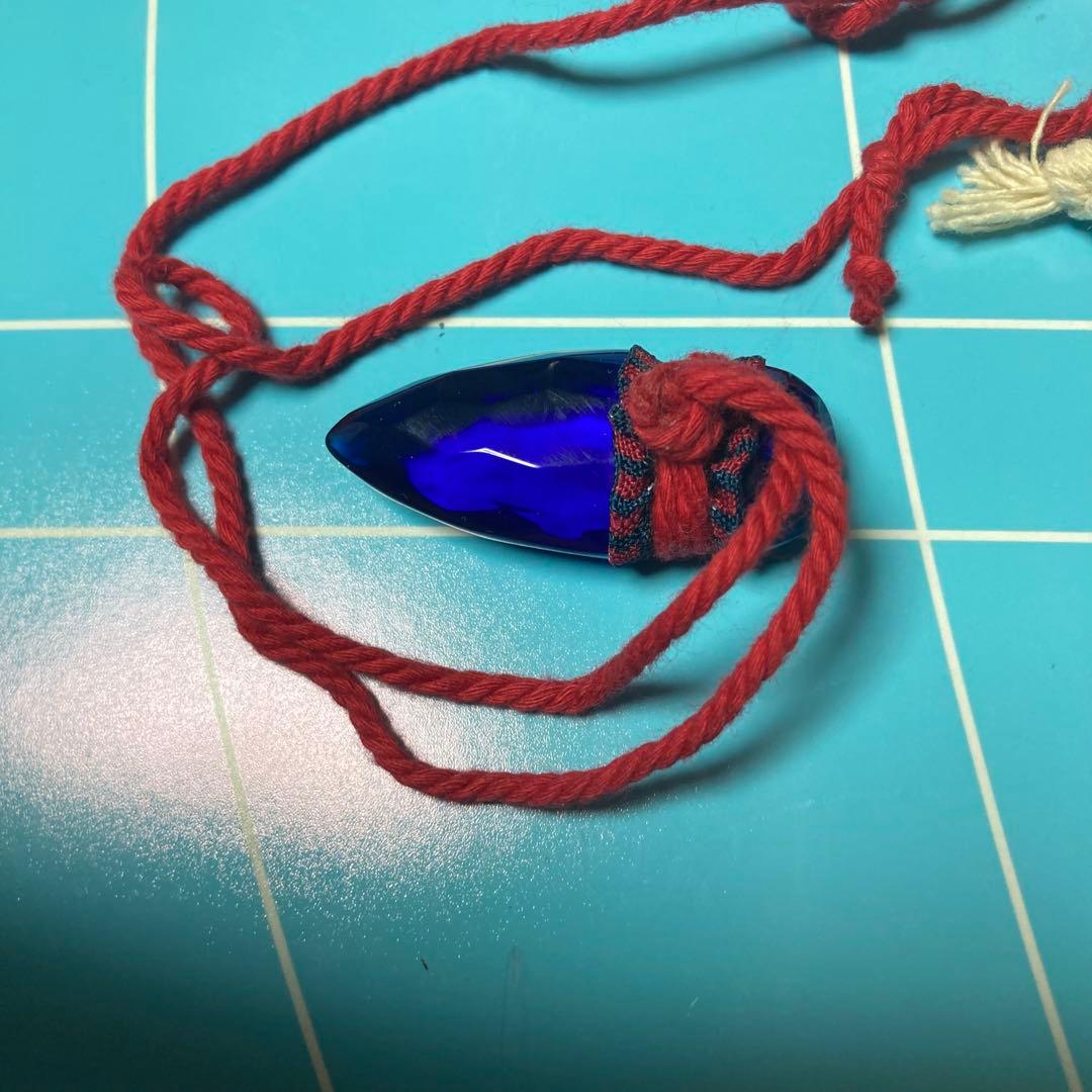 1997年製　もののけ姫　黒曜石ペンダント　玉の小刀　3点セット