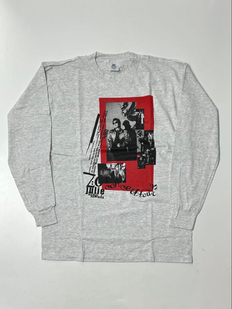 BELTON グレー M ロンT 沢田研二 ジュリー　コンサート　1997年