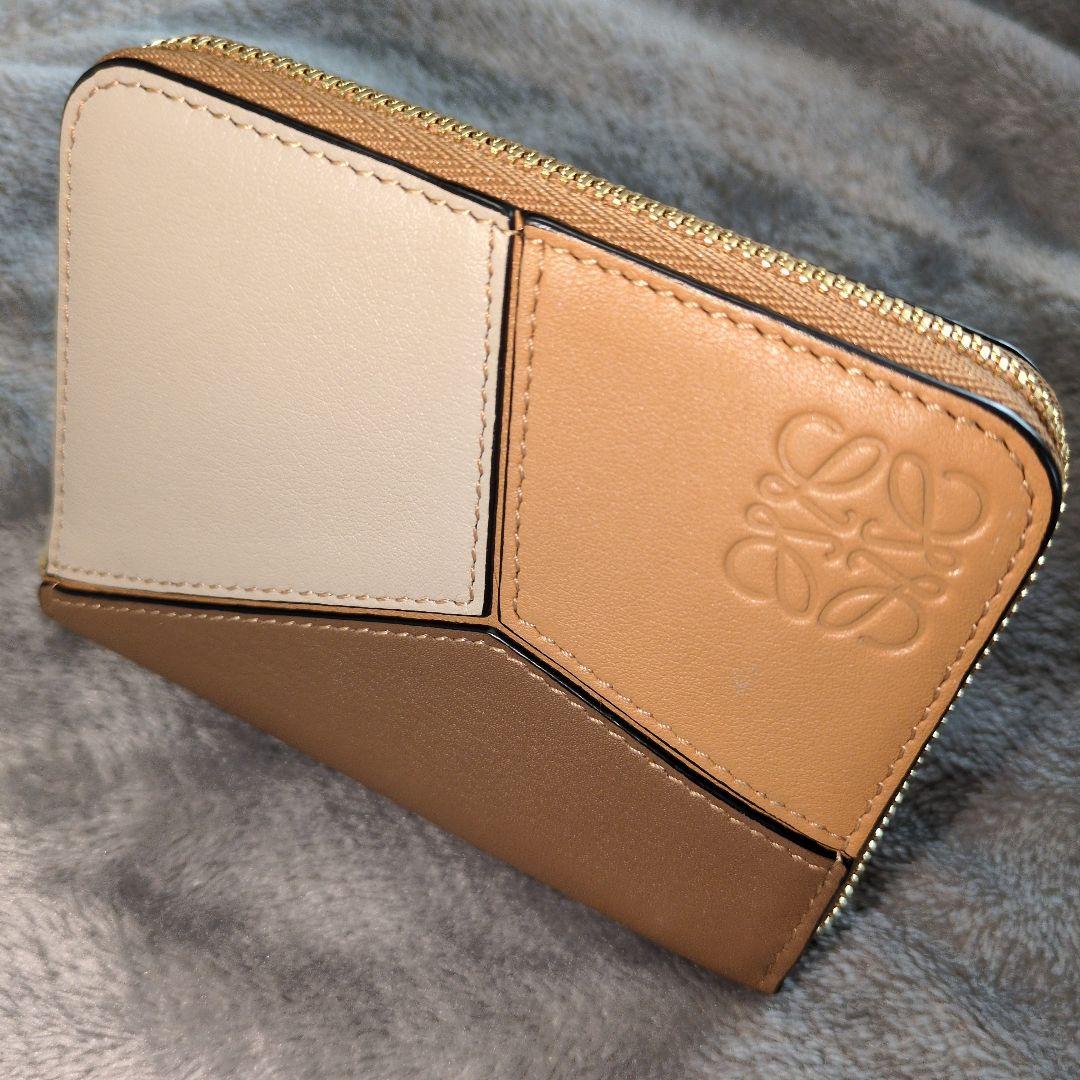 ロエベ　パズル　ラウンドジップ財布