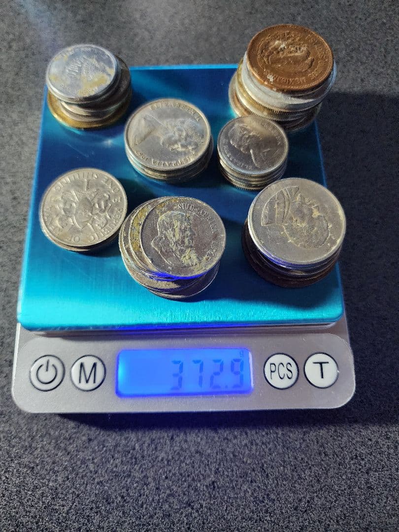 ザ*座様 外国硬貨　まとめ売り　370g