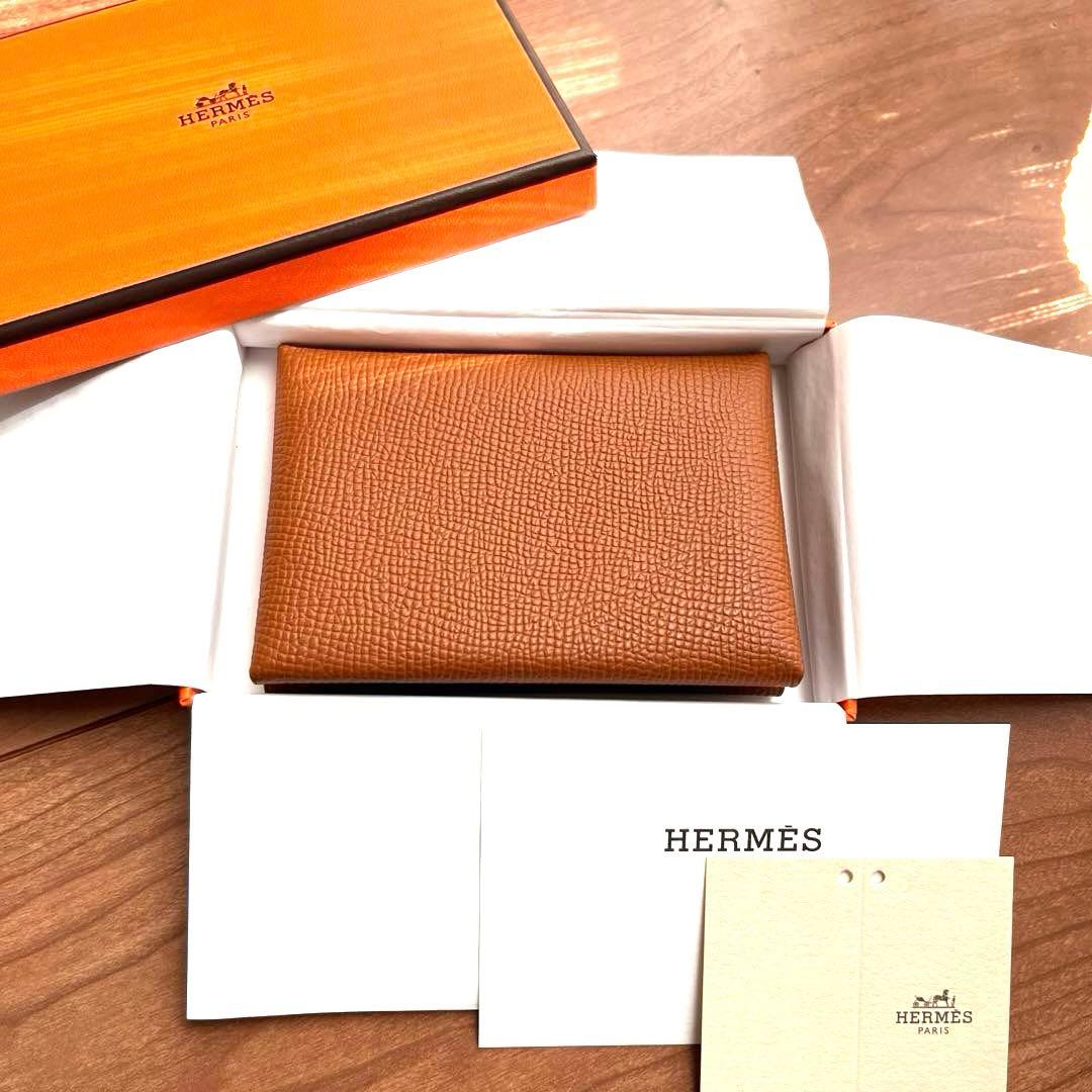 HERMÈS エルメス カルヴィデュオ ゴールド B刻印
