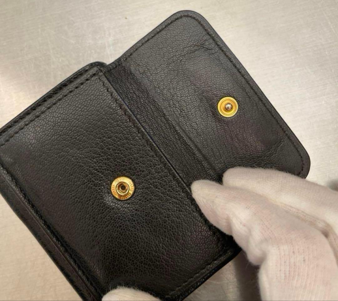 000 MIU MIU 三つ折財布 正規品