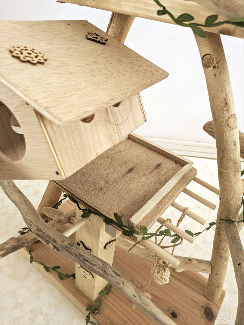 バードアスレチック63 流木 バードジム　バードトイ