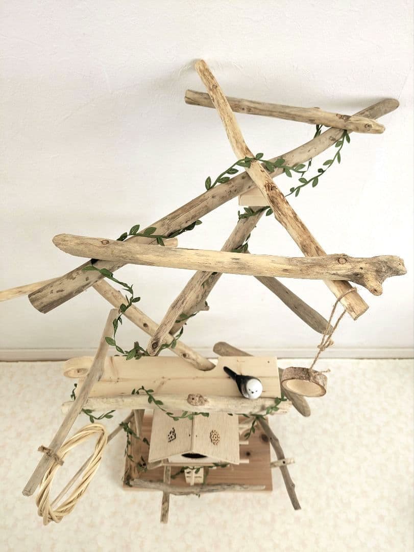 バードアスレチック63 流木 バードジム　バードトイ